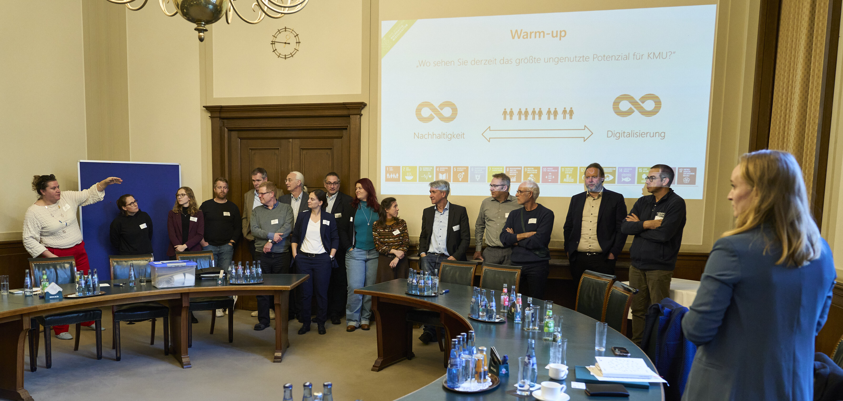 Workshop zu Twin Transition – © Henry Fried / RKW Kompetenzzentrum